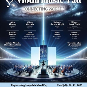 Međunarodni koncert projekta "Violinmusic4all" u Župi sv. Leopolda Mandića, Ljubljanica-Voltino